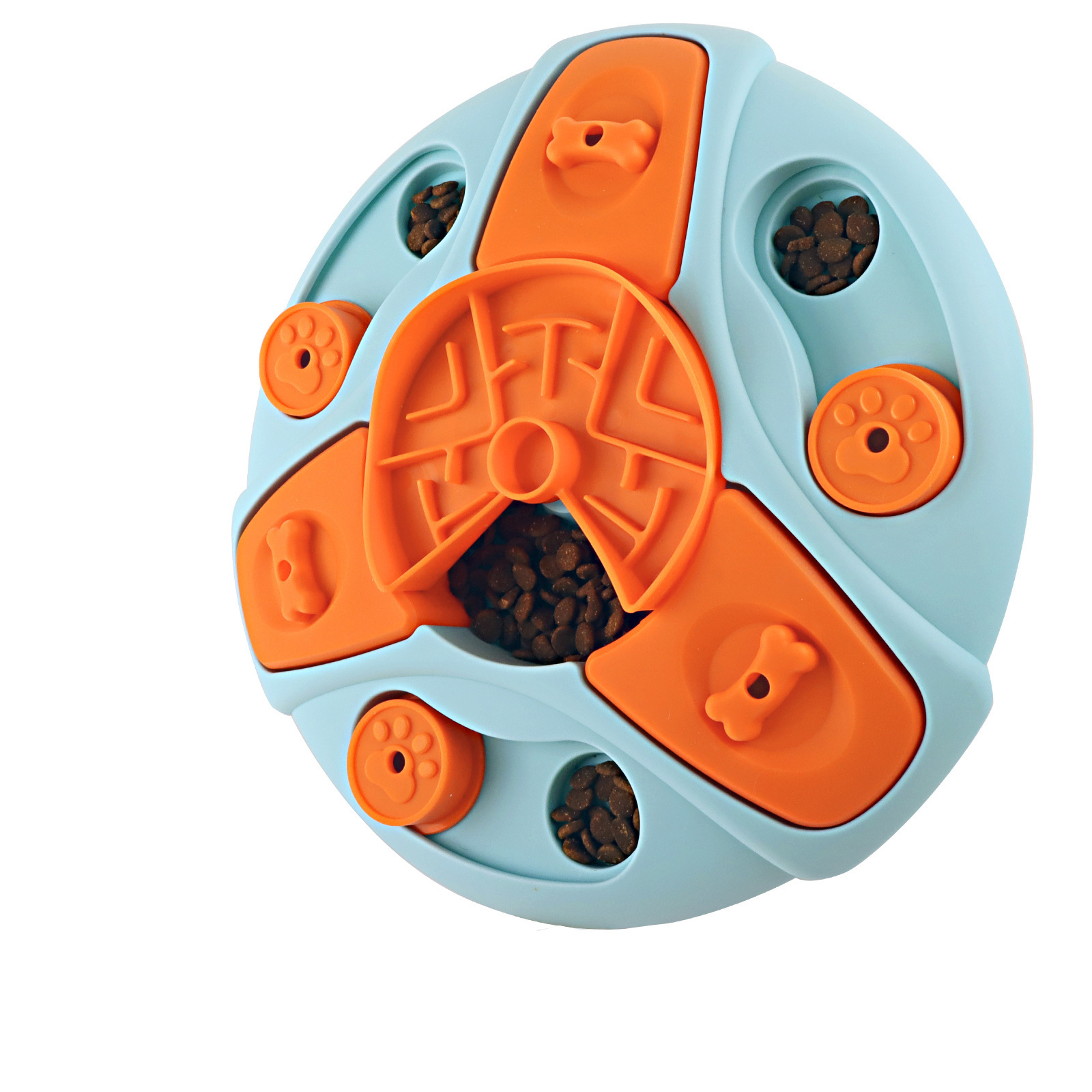 Dog Puzzle Toy Slow Feeder Bowl – Interactive IQ Training Food Dispenser for Puppies & Dogs, Non-Slip Anti-Choking Feeder to Reduce Boredom & Destructive Behavior - Image 6