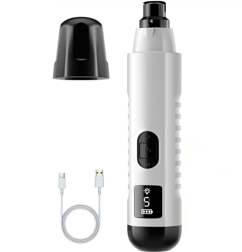 EverDemand Silent Pet Nail Grinder - Painless Cordless Trimmer for Anxious Dogs & Cats lifestyle photo