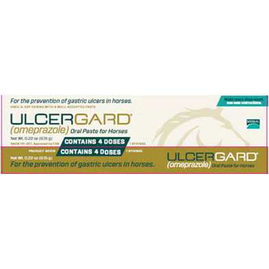 UlcerGard Omeprazole Oral Paste Horse Ulcer Prevention 13.68g Syringes